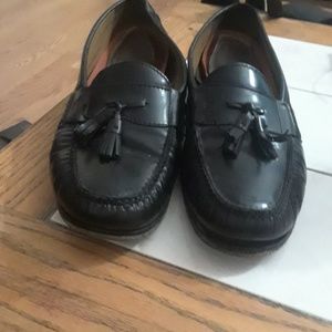 Cole Haan pinched tassel loafers